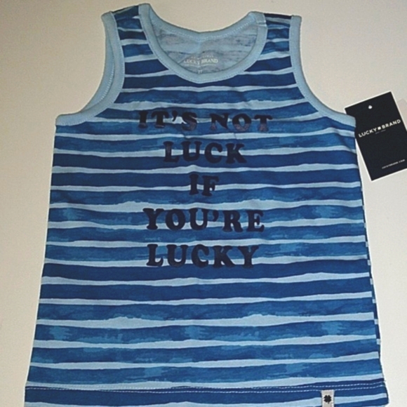 Lucky Brand Tank Top and Khaki Cargo Shorts NWT - Picture 2 of 7